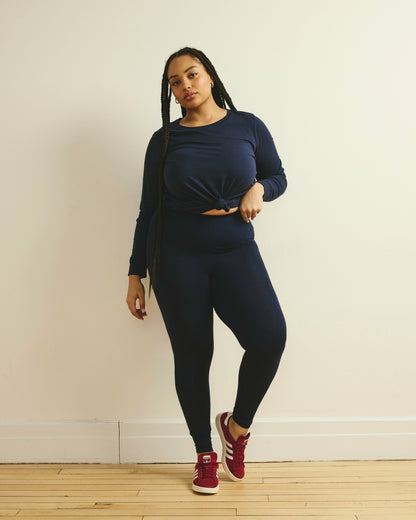 Roya Leggings 27 Inch - Midnight | Universal Standard