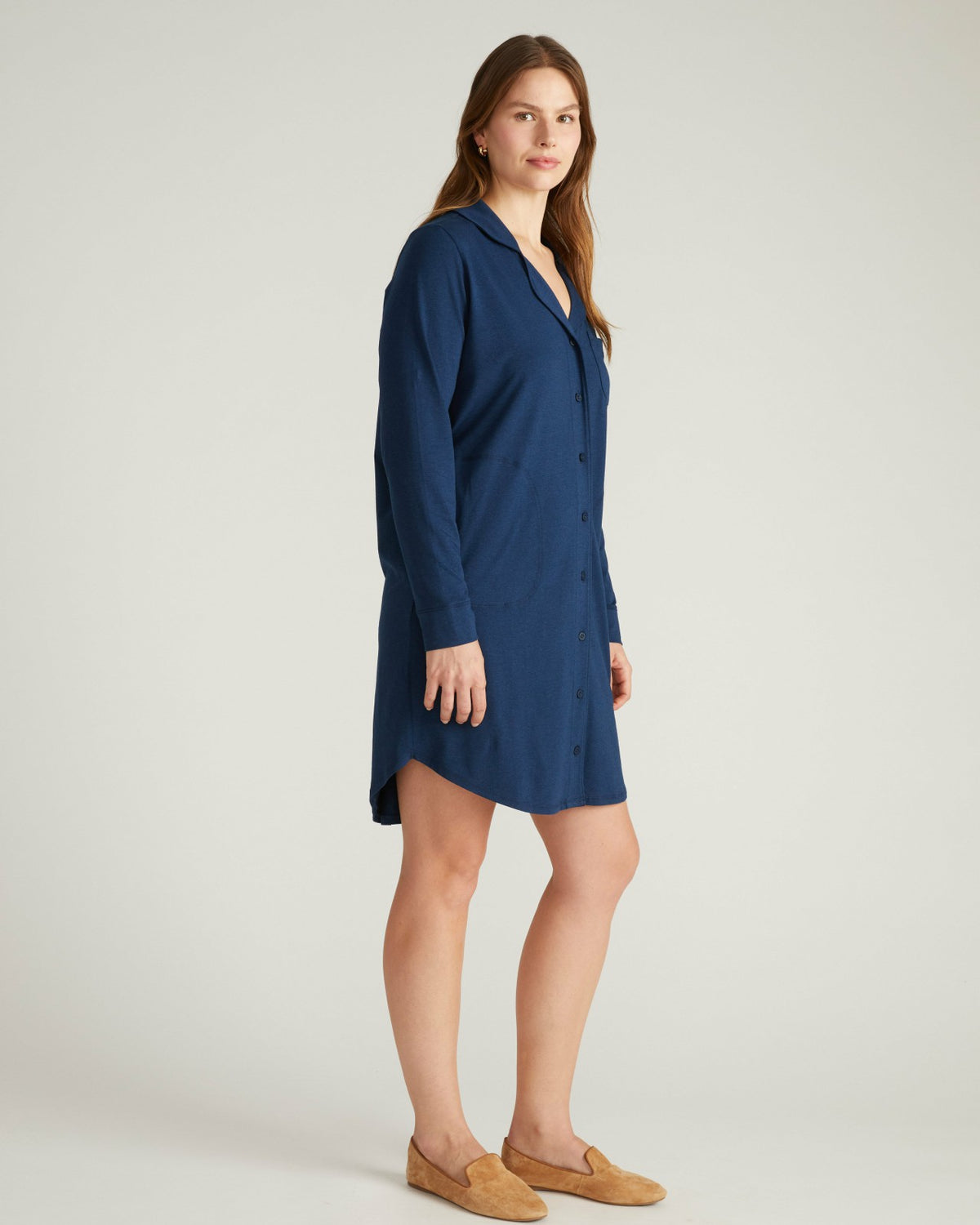 Softie Silky Jersey Sleepshirt - Pageant Blue | Universal Standard