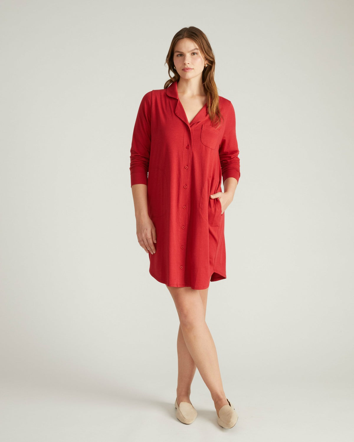 Softie Silky Jersey Sleepshirt - Raspberry | Universal Standard