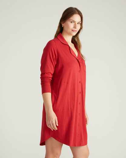 Softie Silky Jersey Sleepshirt - Raspberry | Universal Standard