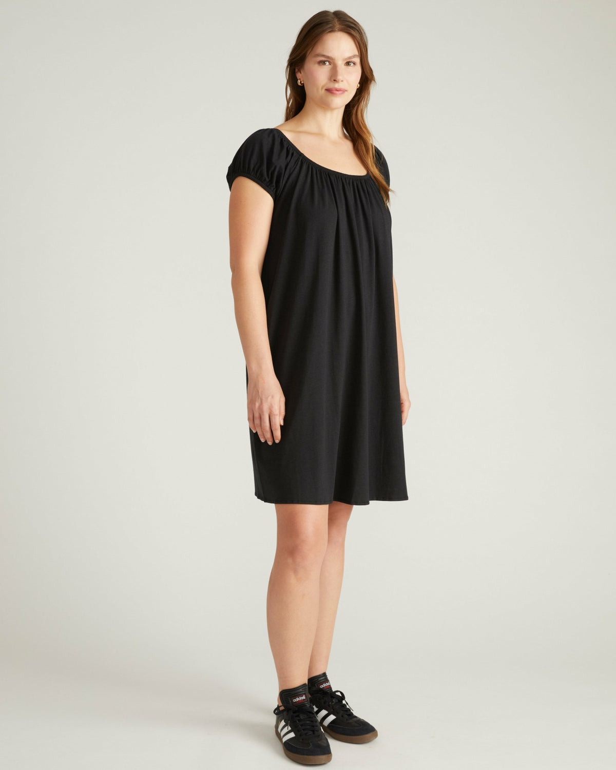 Lilian Short Sleep Dress - Black | Universal Standard
