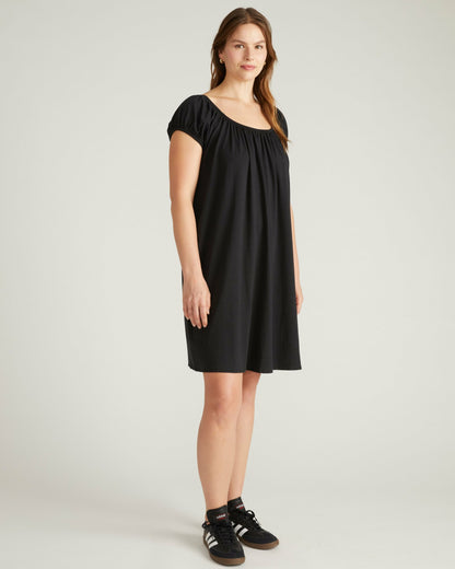 Lilian Short Sleep Dress - Black | Universal Standard