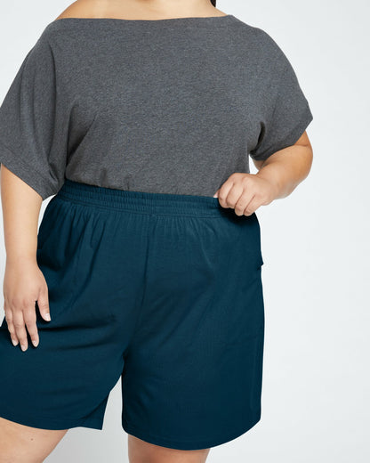 UltimateS Lorelai Lounge Shorts - Deep Sea | Universal Standard