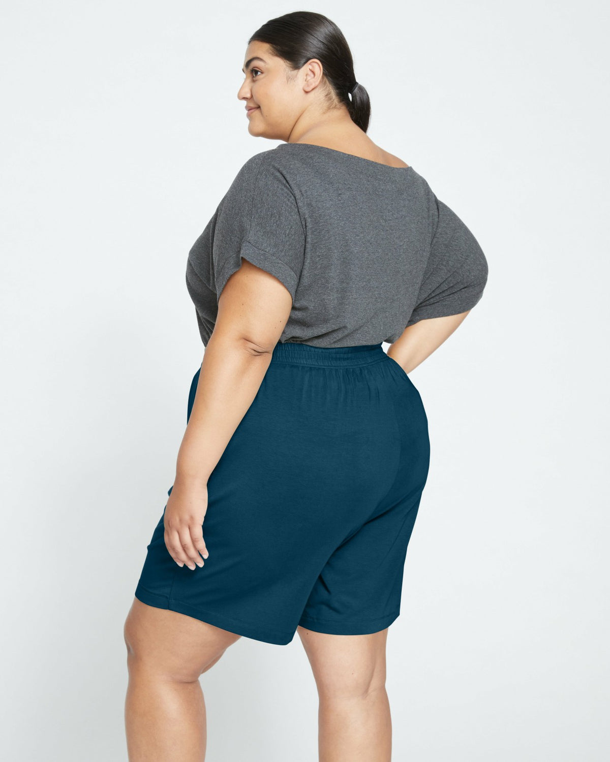 UltimateS Lorelai Lounge Shorts - Deep Sea | Universal Standard