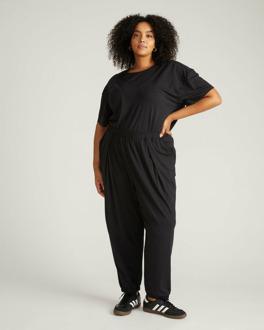 Wendy Lounge Jogger - Black | Universal Standard