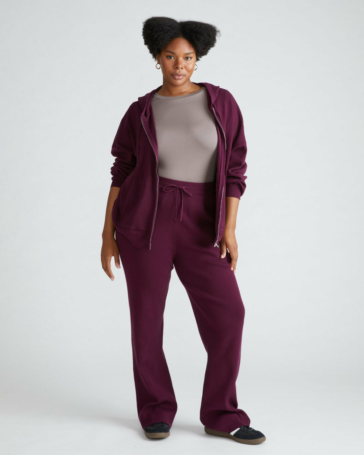 Knitted Mila Pants - Acai | Universal Standard