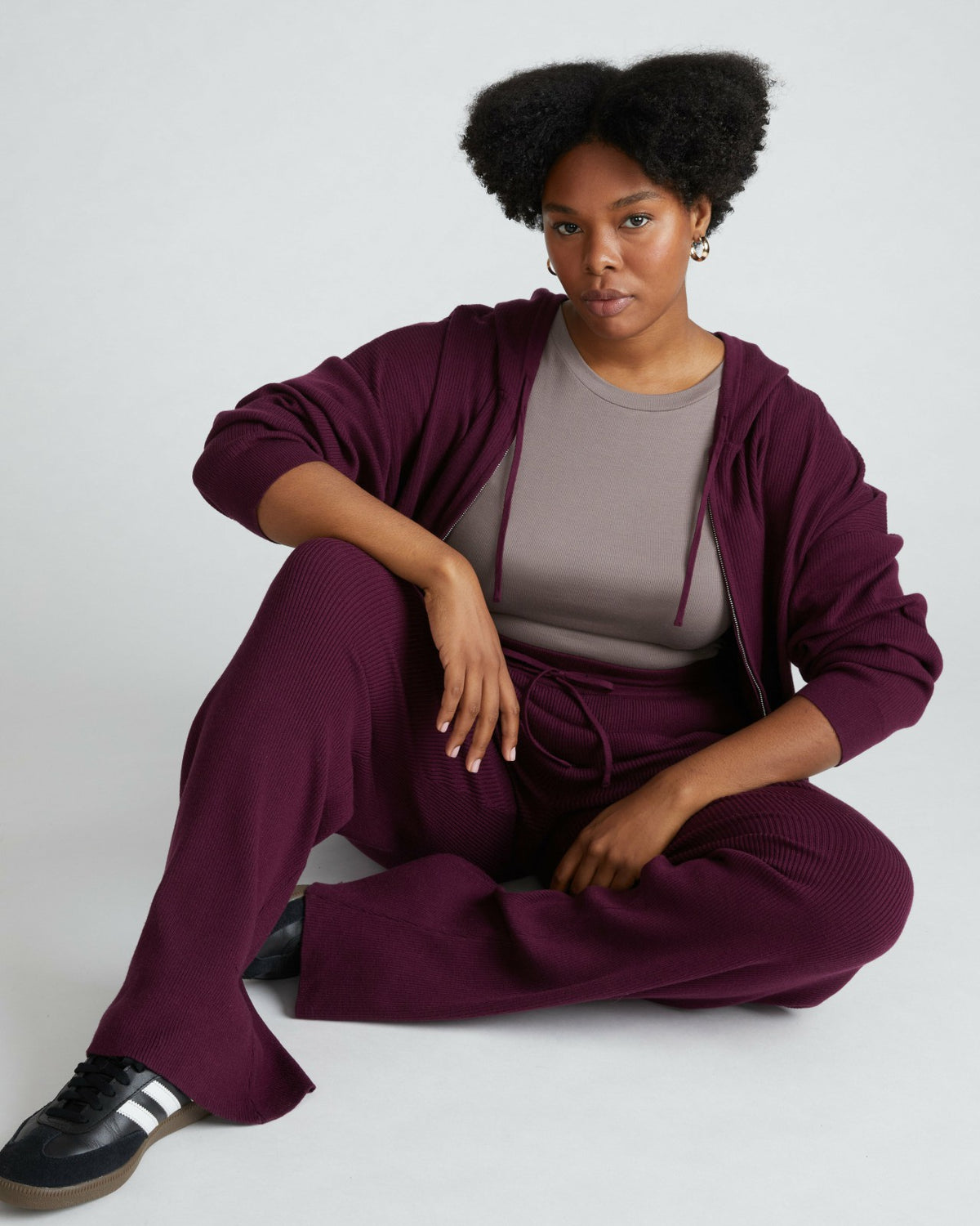 Knitted Mila Pants - Acai | Universal Standard