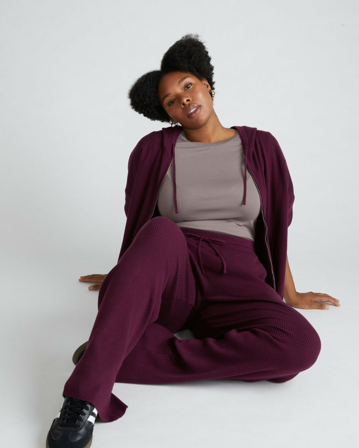 Knitted Mila Pants - Acai | Universal Standard