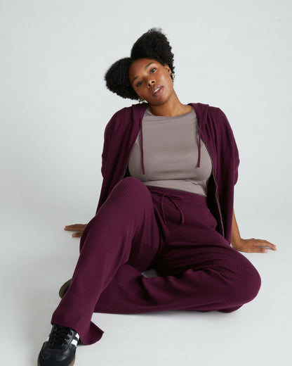 Knitted Mila Pants - Acai | Universal Standard