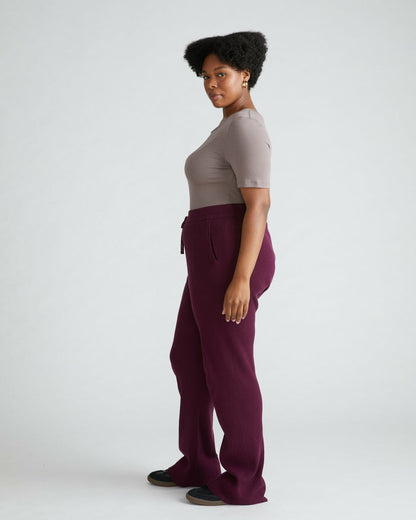 Knitted Mila Pants - Acai | Universal Standard