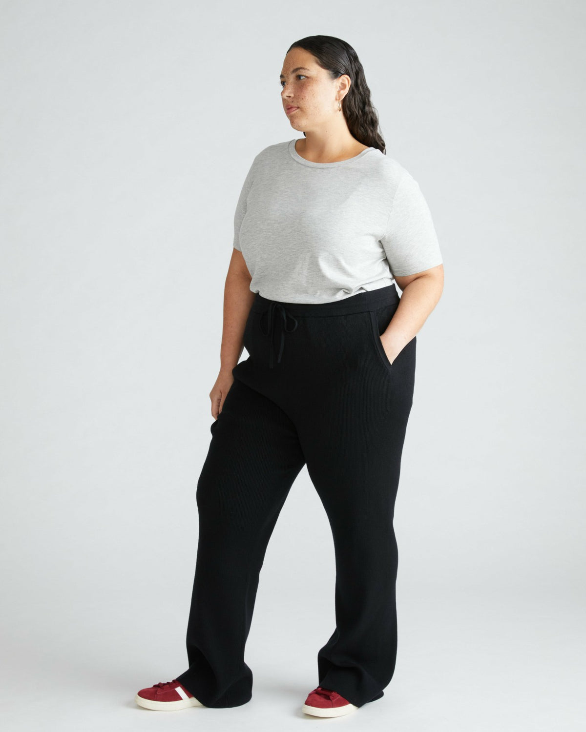 Knitted Mila Pants - Black | Universal Standard
