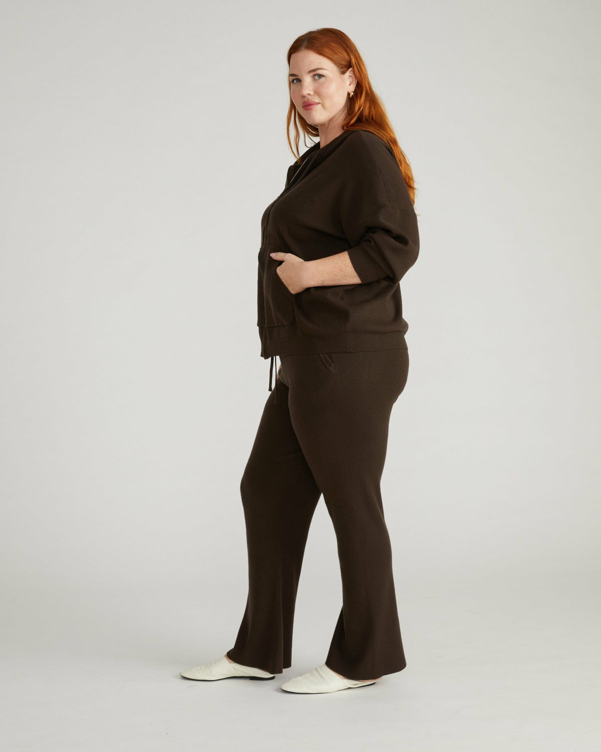 Knitted Mila Pants - Espresso | Universal Standard