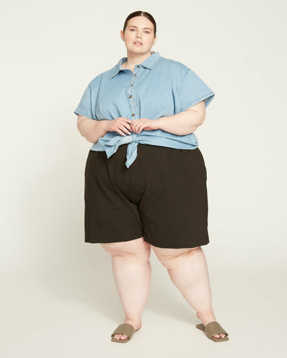 Hayes Sweatshorts - Black | Universal Standard