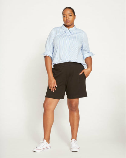 Hayes Sweatshorts - Black | Universal Standard