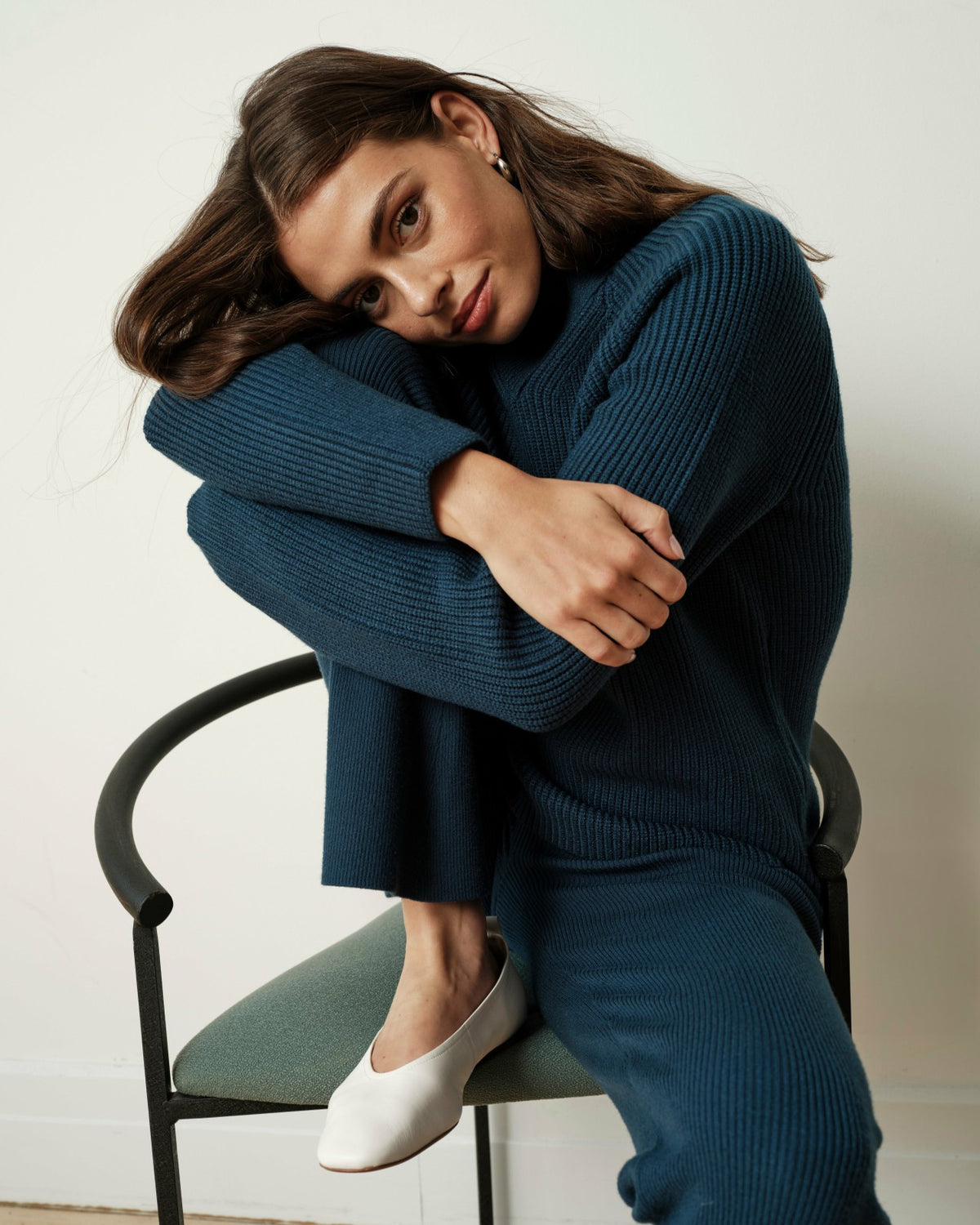 Knitted Mila Pants - Deep Teal | Universal Standard