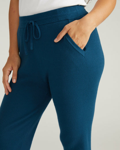 Knitted Mila Pants - Deep Teal | Universal Standard