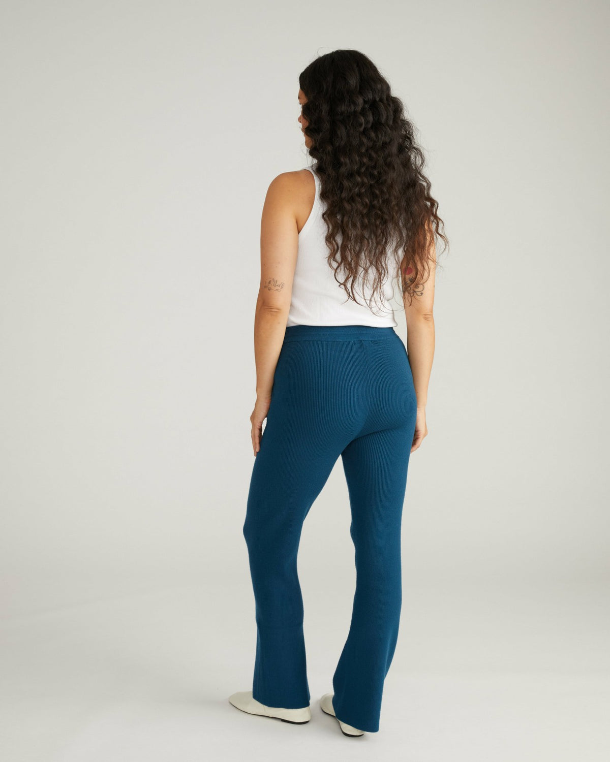 Knitted Mila Pants - Deep Teal | Universal Standard