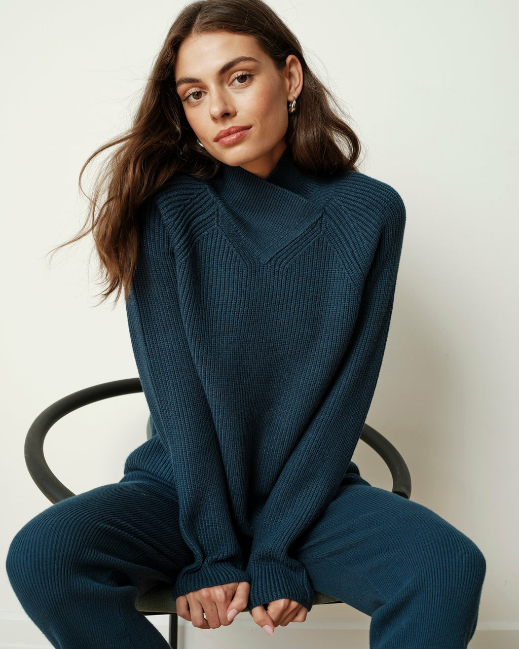 Knitted Mila Pants - Deep Teal | Universal Standard
