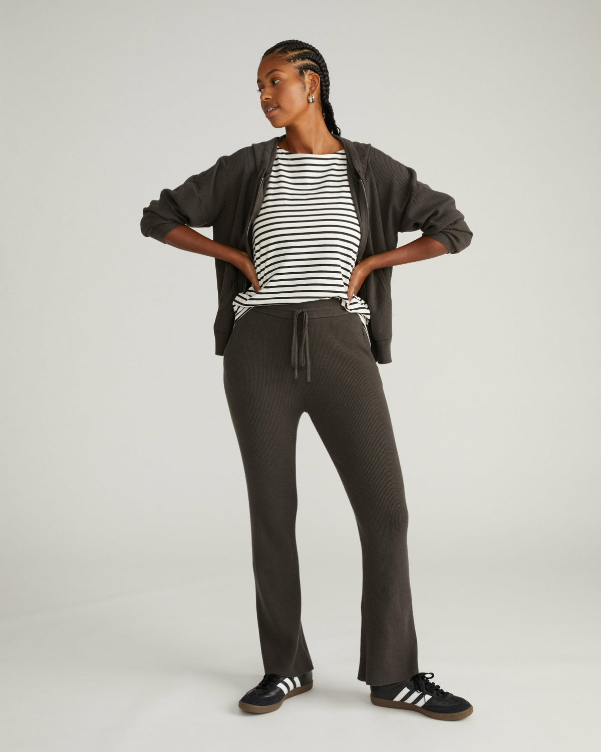 Knitted Mila Pants - Graphite | Universal Standard
