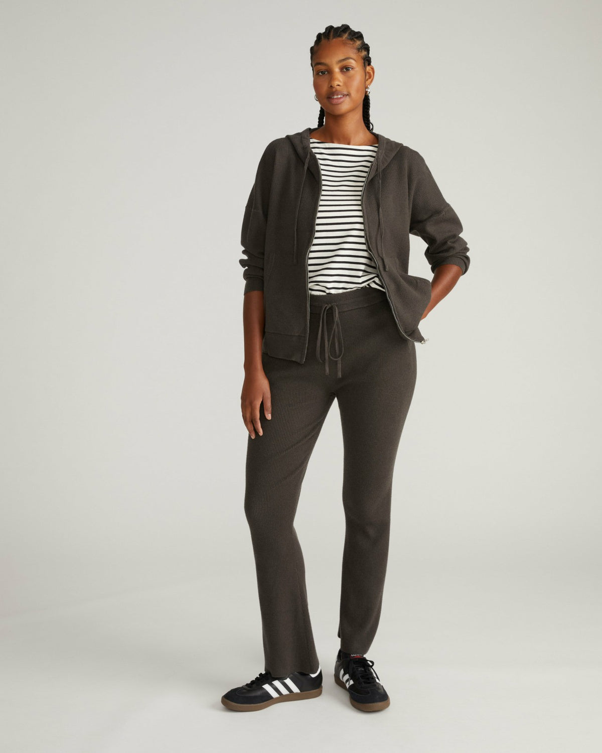 Knitted Mila Pants - Graphite | Universal Standard