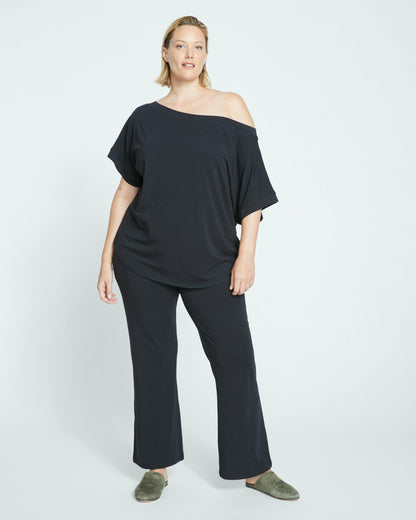UltimateS Dolci Short Sleeve Top - Black | Universal Standard