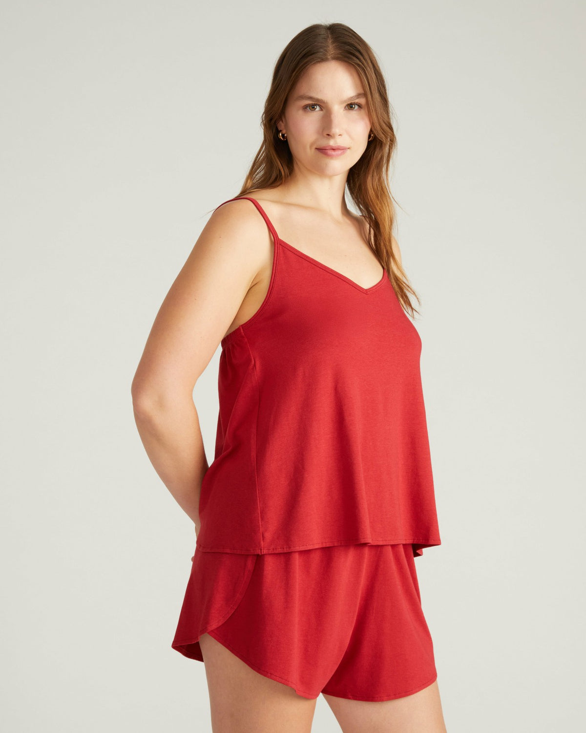 UltimateS Natalie Jersey Sleep Set - Raspberry | Universal Standard