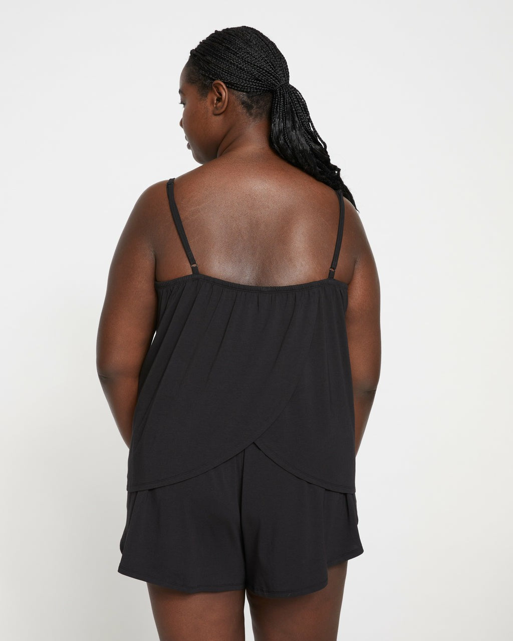 UltimateS Natalie Jersey Sleep Set - Black | Universal Standard