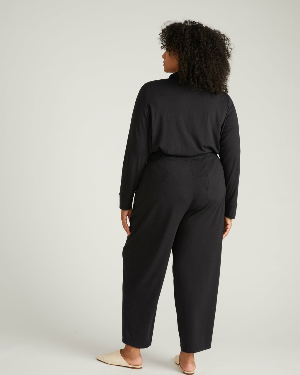 Panama Pajama Set - Black | Universal Standard