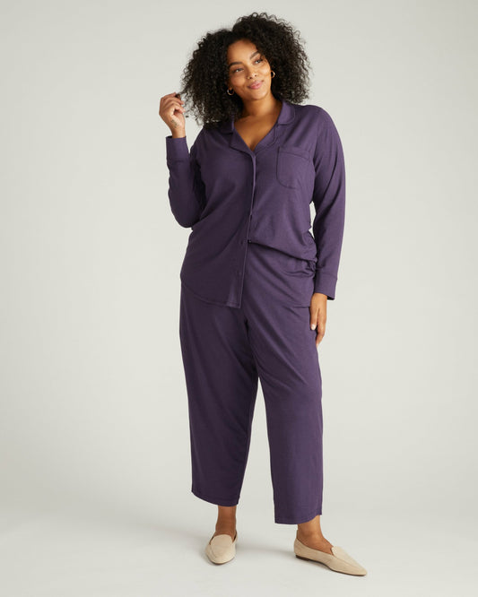 Panama Pajama Set - Anthracite | Universal Standard
