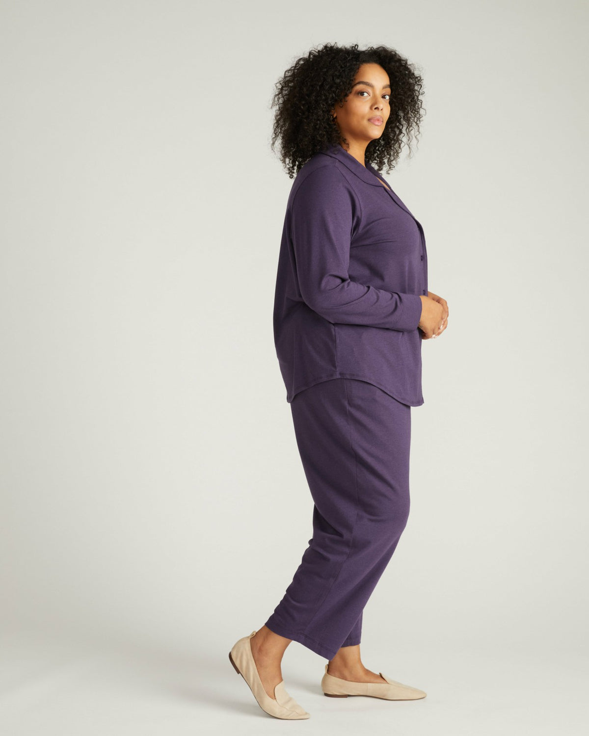 Panama Pajama Set - Anthracite | Universal Standard