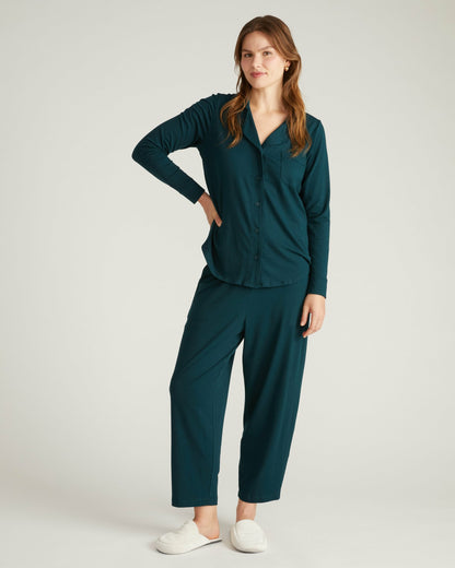 Panama Pajama Set - Deep Sea | Universal Standard