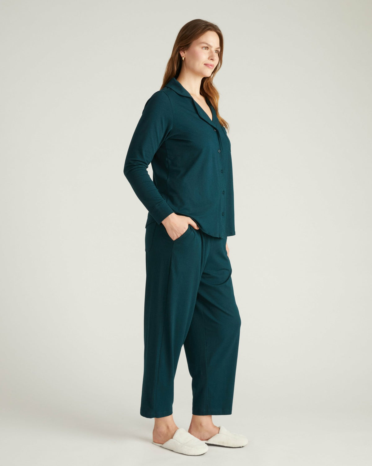 Panama Pajama Set - Deep Sea | Universal Standard