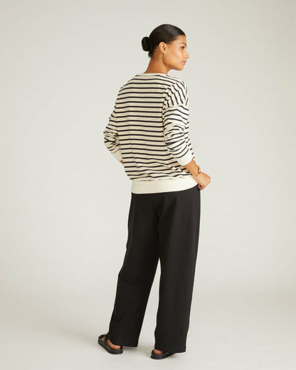 Straight Leg French Terry Sweatpants - Black | Universal Standard