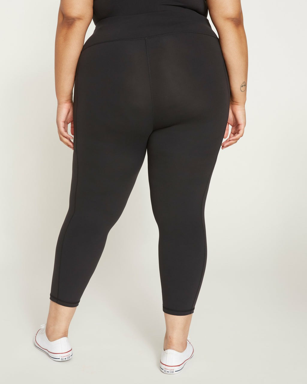 Next-to-Naked Cropped Pocket Legging - Black | Universal Standard