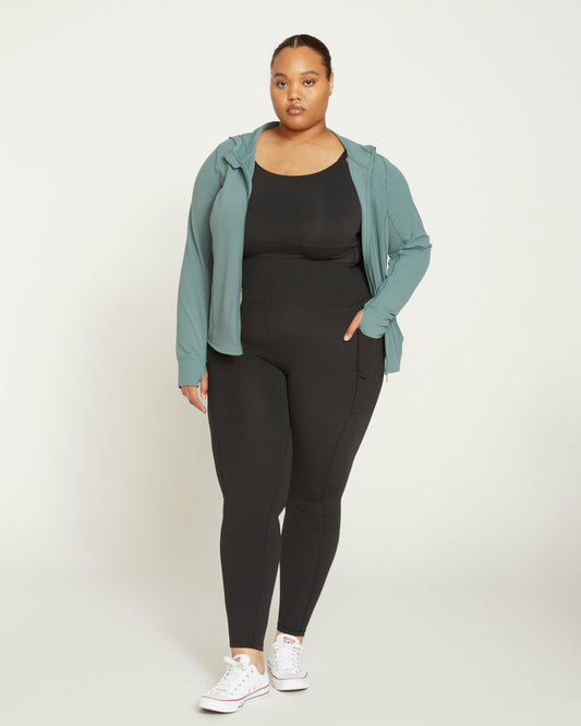 Next-to-Naked Pocket Legging - Black | Universal Standard