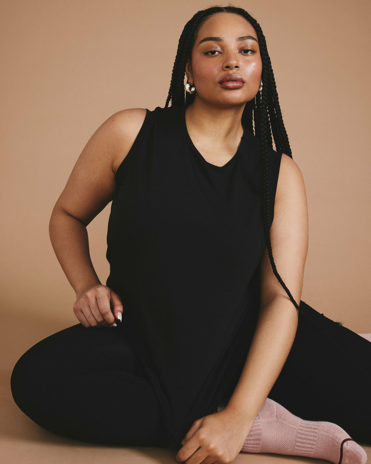 Mia Movement Tank - Black | Universal Standard