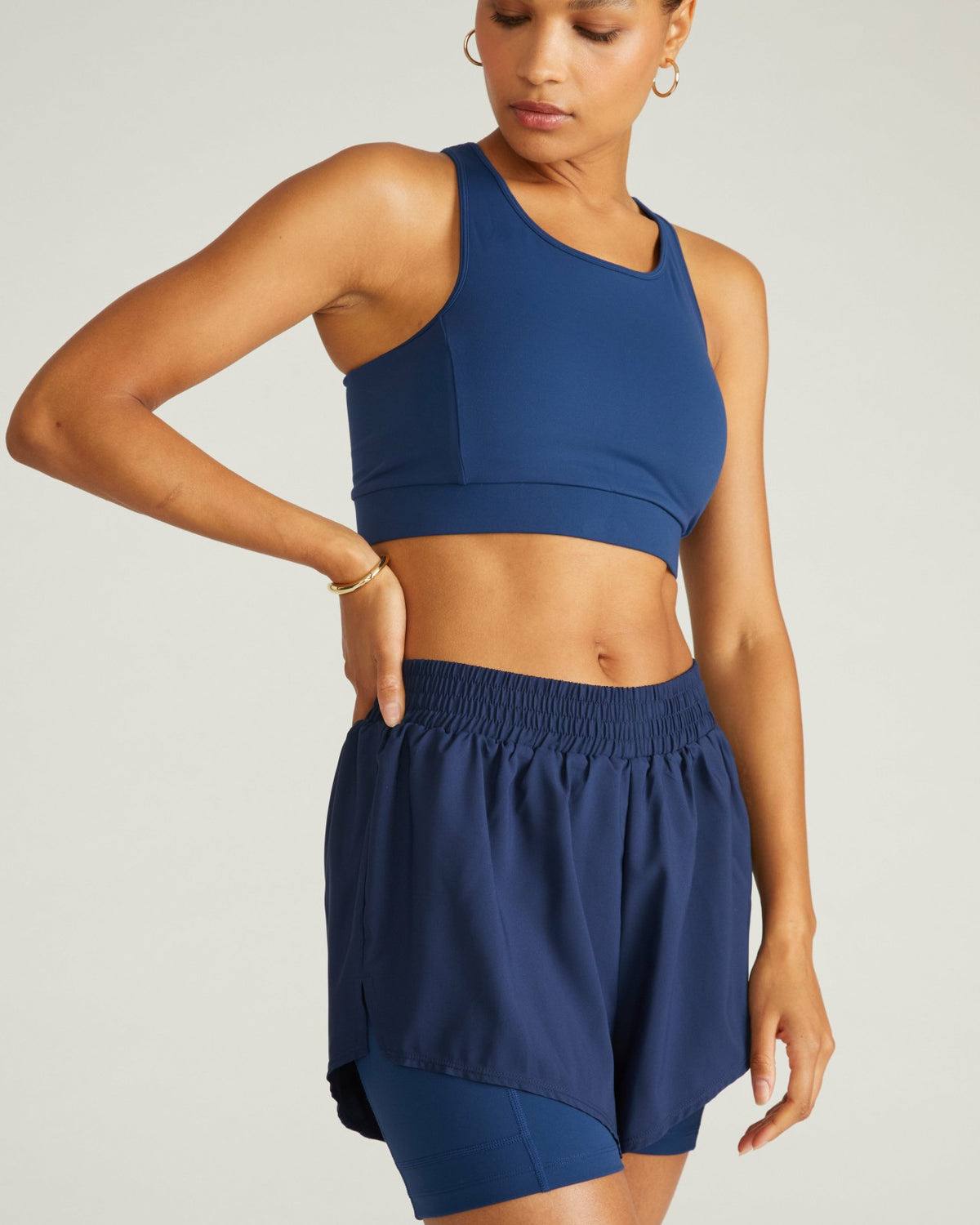 Rebel Active Shorts - Pageant Blue | Universal Standard