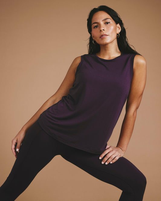 Mia Movement Tank - Purple Jewel | Universal Standard
