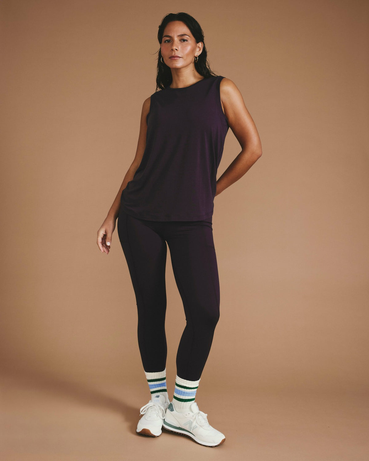 Mia Movement Tank - Purple Jewel | Universal Standard