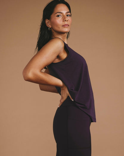 Mia Movement Tank - Purple Jewel | Universal Standard