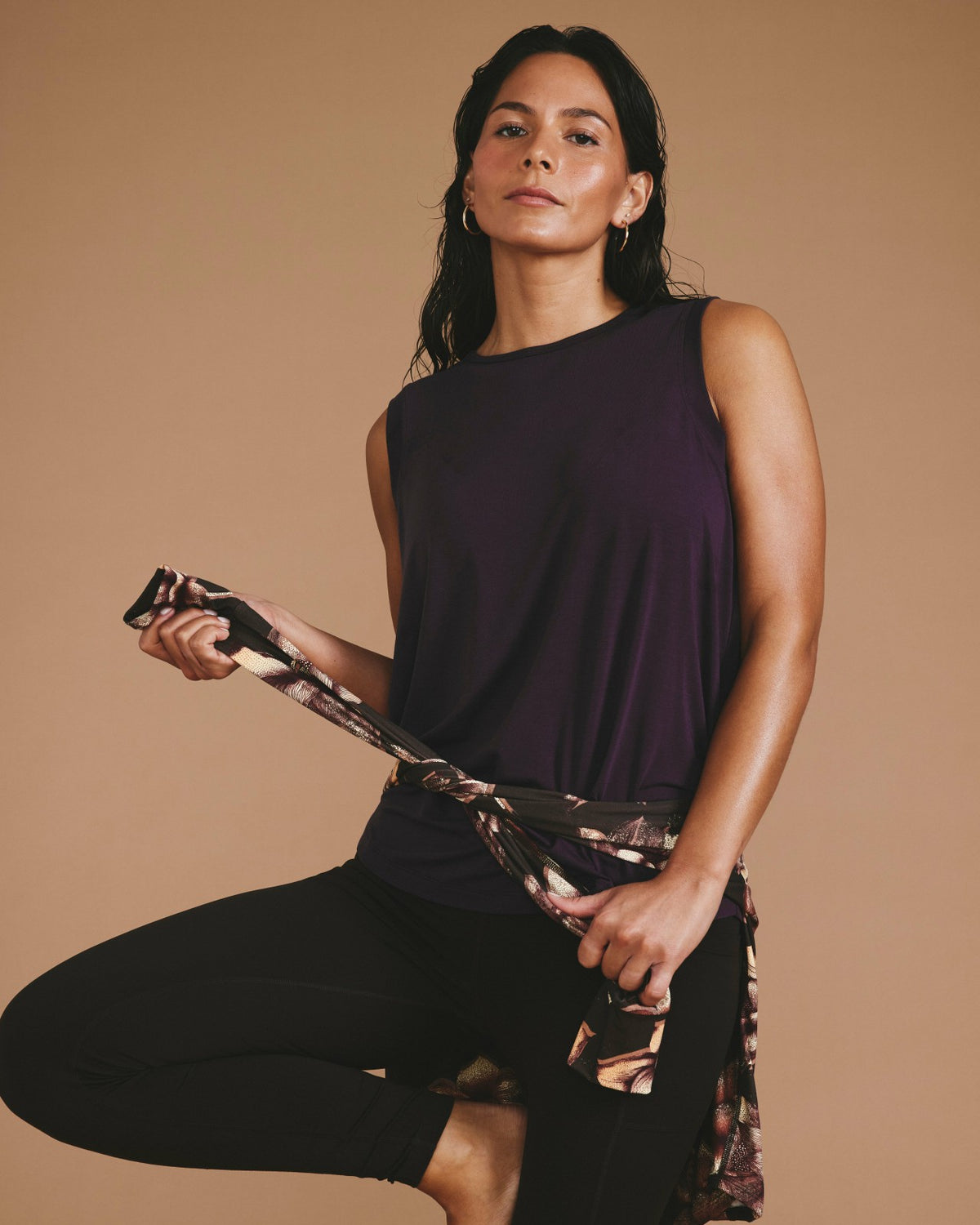 Mia Movement Tank - Purple Jewel | Universal Standard