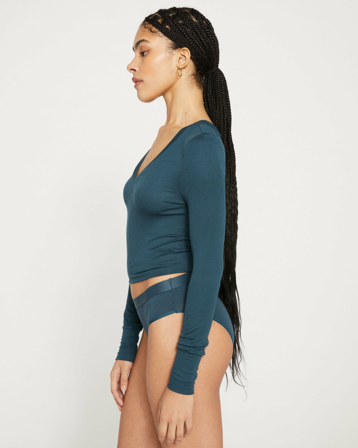 UltimateS Mid Rise Bikini - Deep Sea | Universal Standard