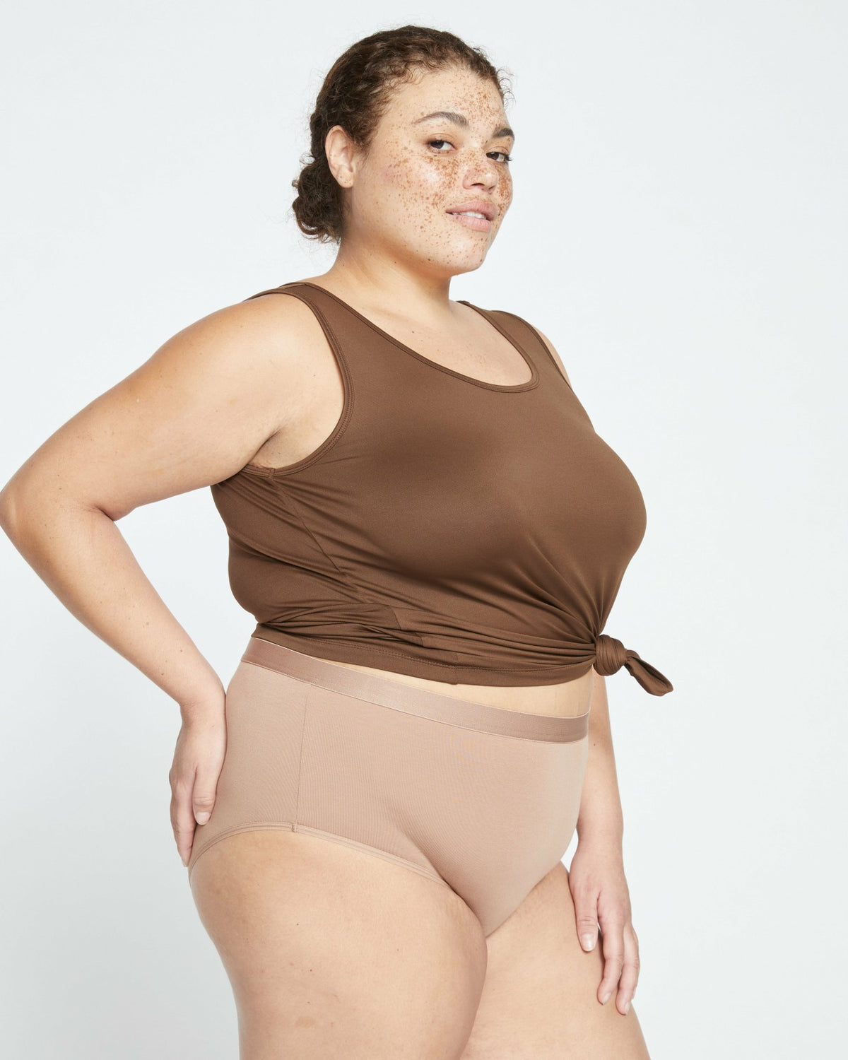 UltimateS High Rise Brief - Spice | Universal Standard