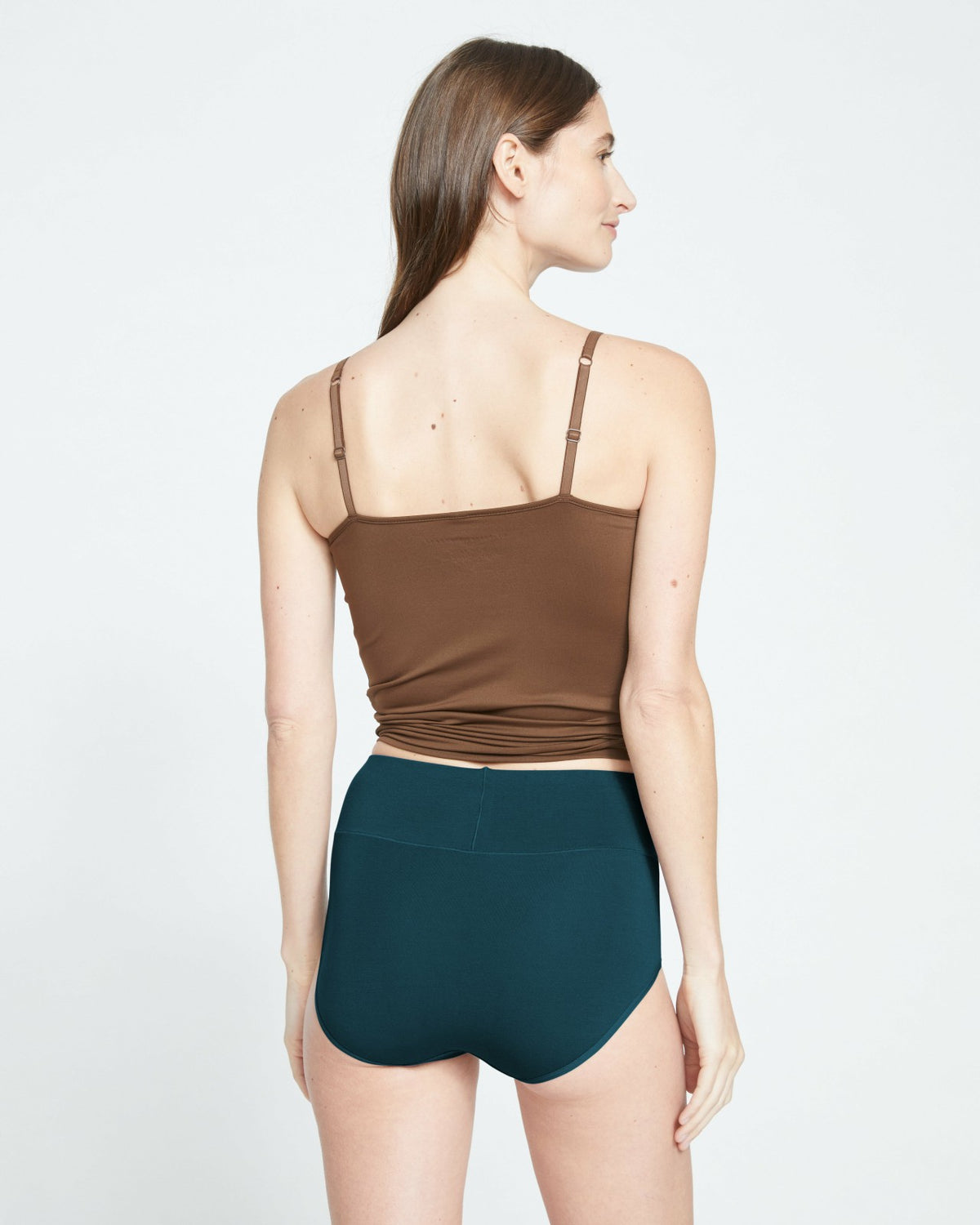 UltimateS Full Coverage High Rise Brief - Deep Sea | Universal Standard