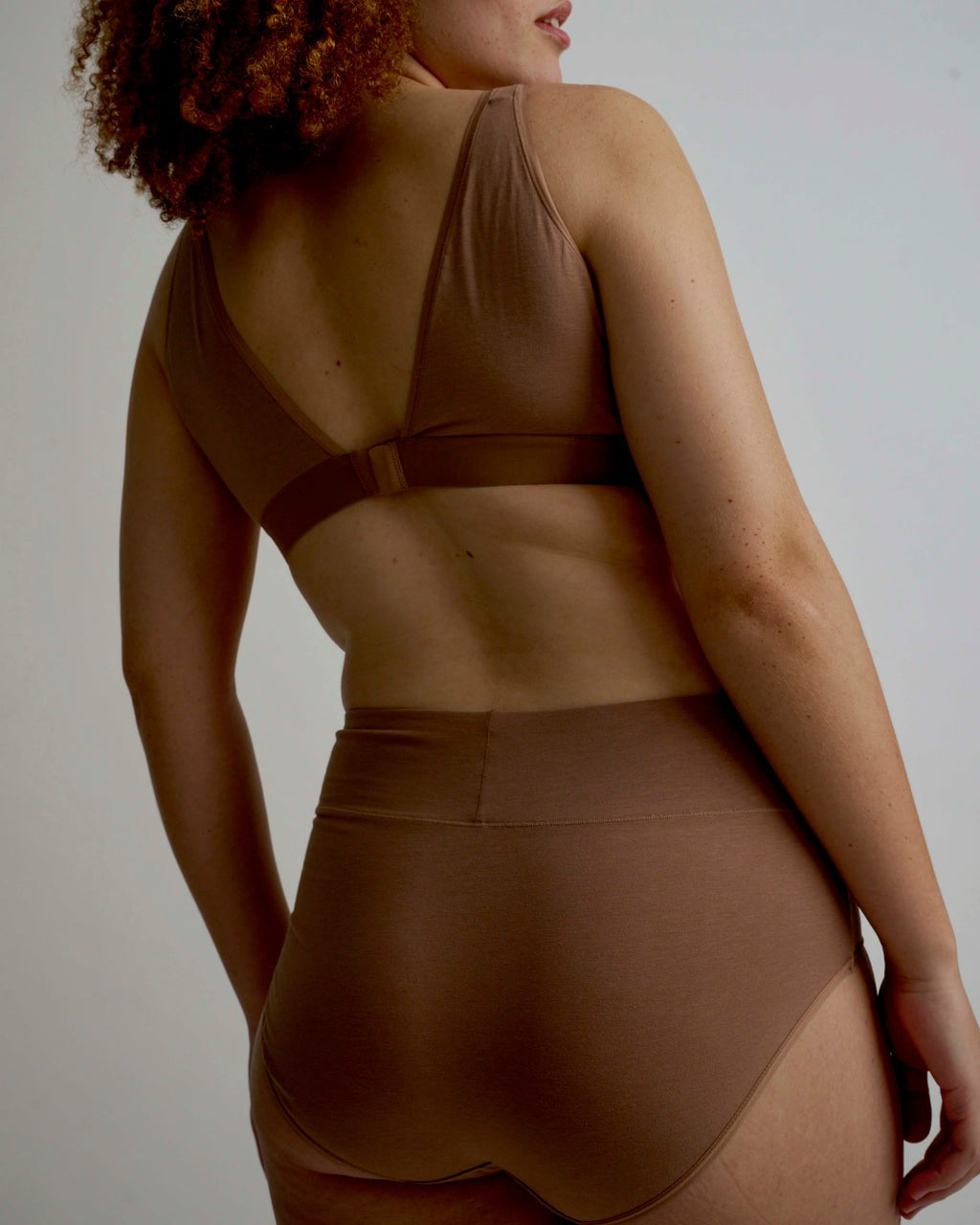 UltimateS Full Coverage High Rise Brief - Spice | Universal Standard