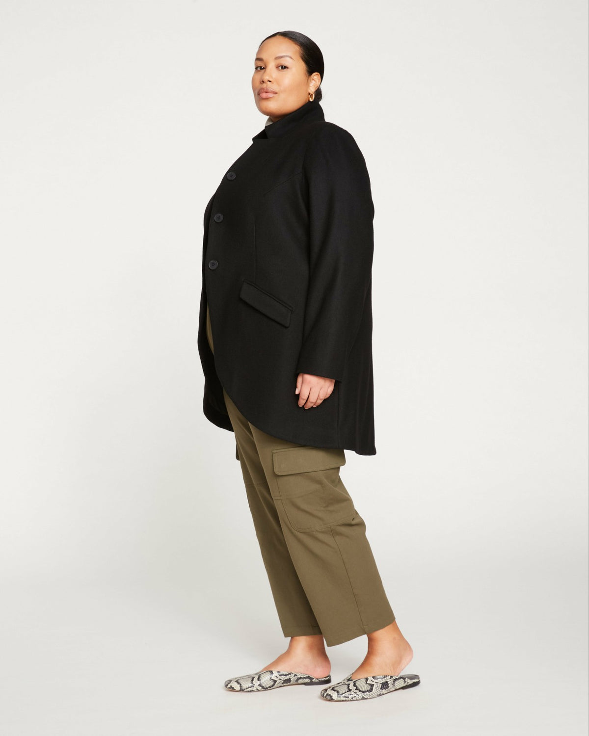 Beas Coat - Black | Universal Standard