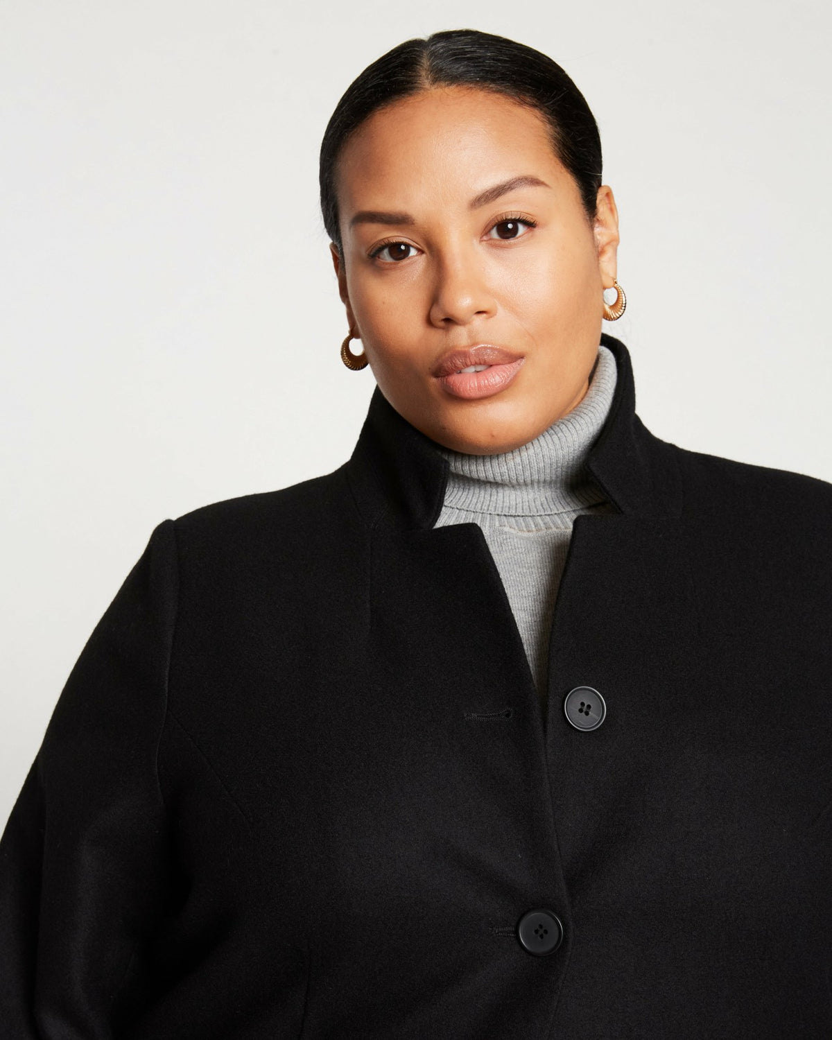 Beas Coat - Black | Universal Standard