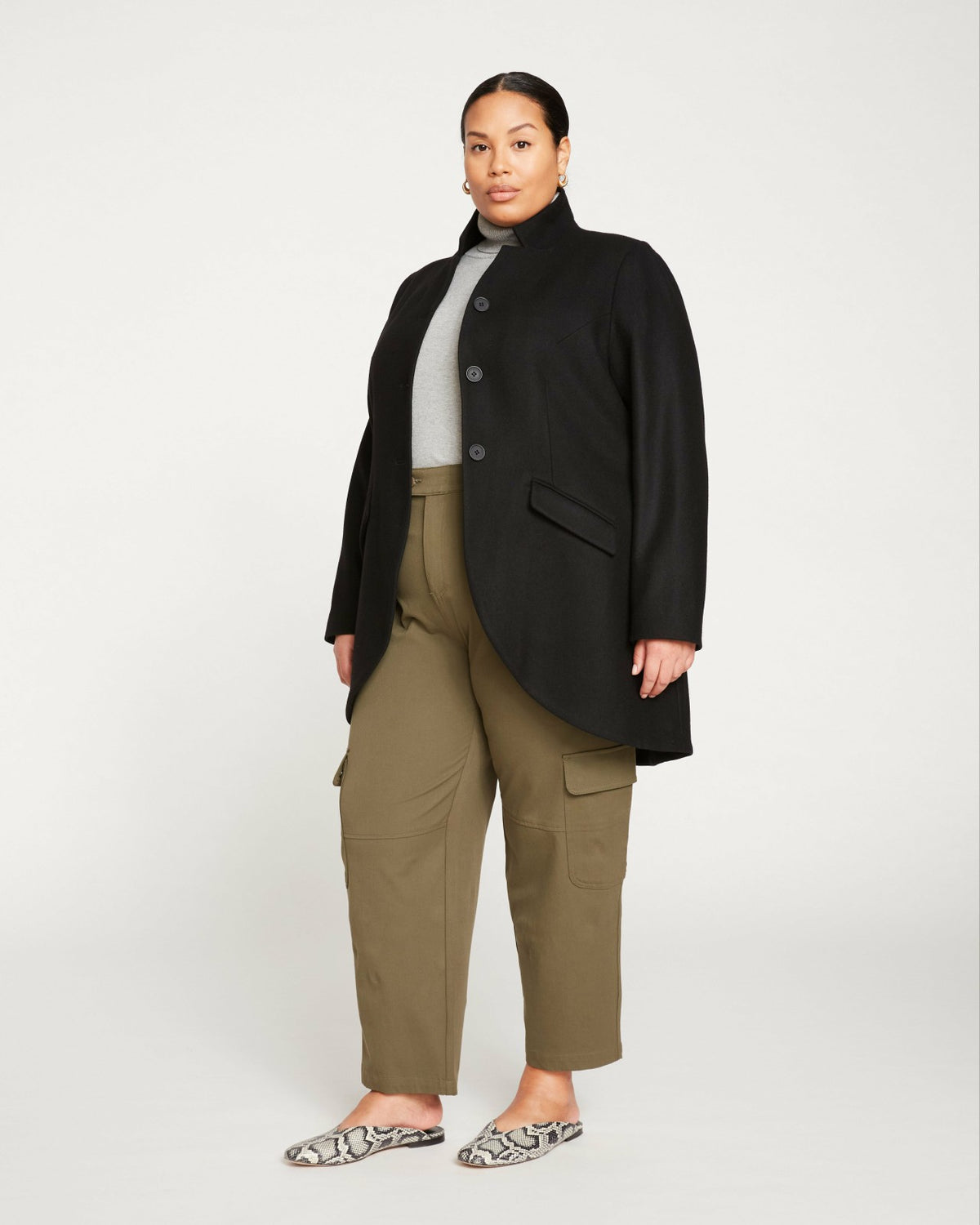 Beas Coat - Black | Universal Standard