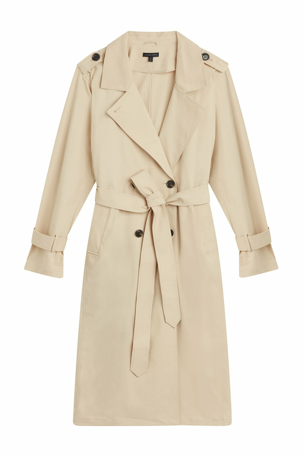 Henning x US Park Soft Trench - Birch | Universal Standard
