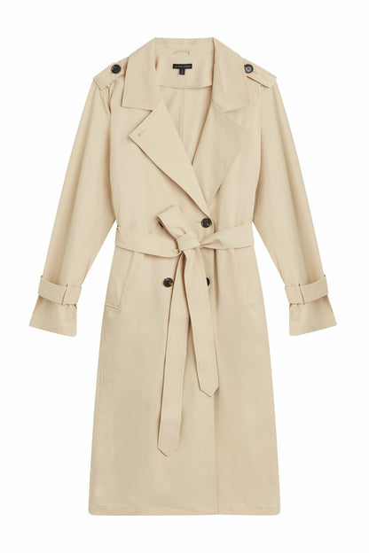 Henning x US Park Soft Trench - Birch | Universal Standard